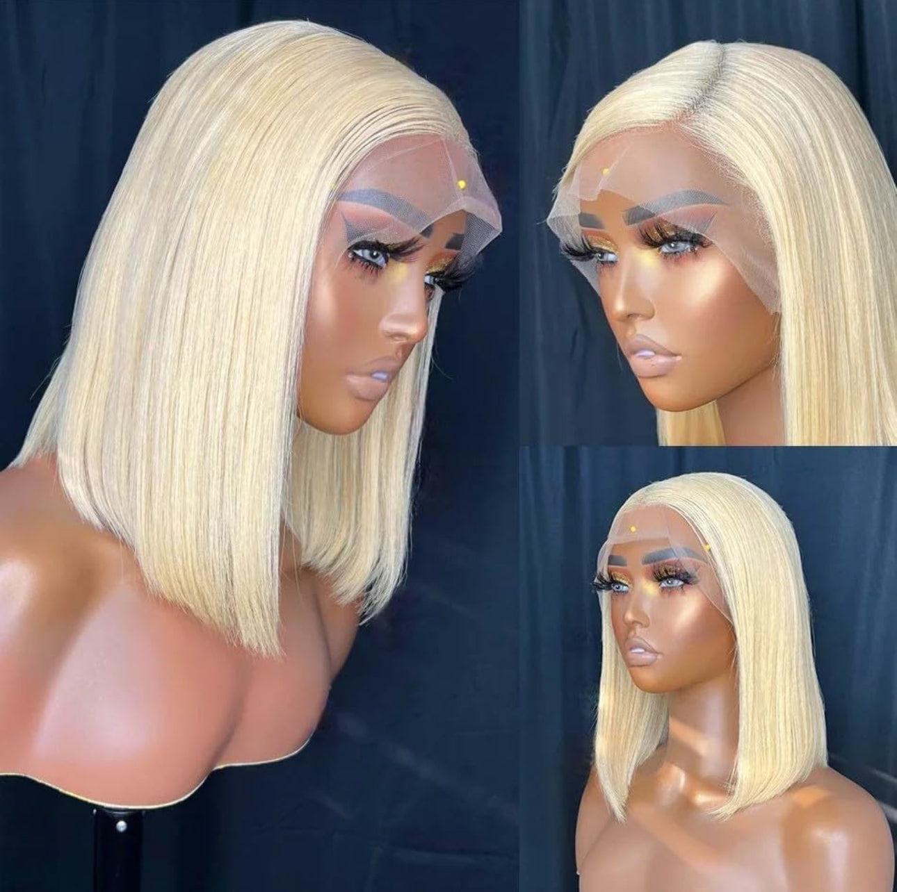 GODDESS BOB 13x4 GLUE/GLUELESS