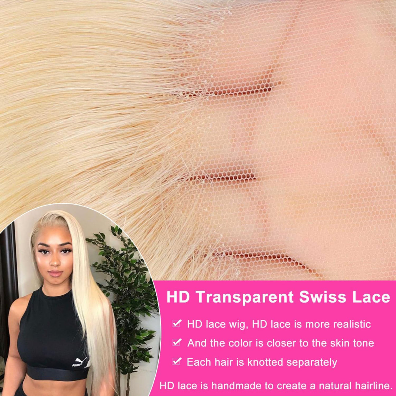 GODDESS BLONDE 13x6 Lace