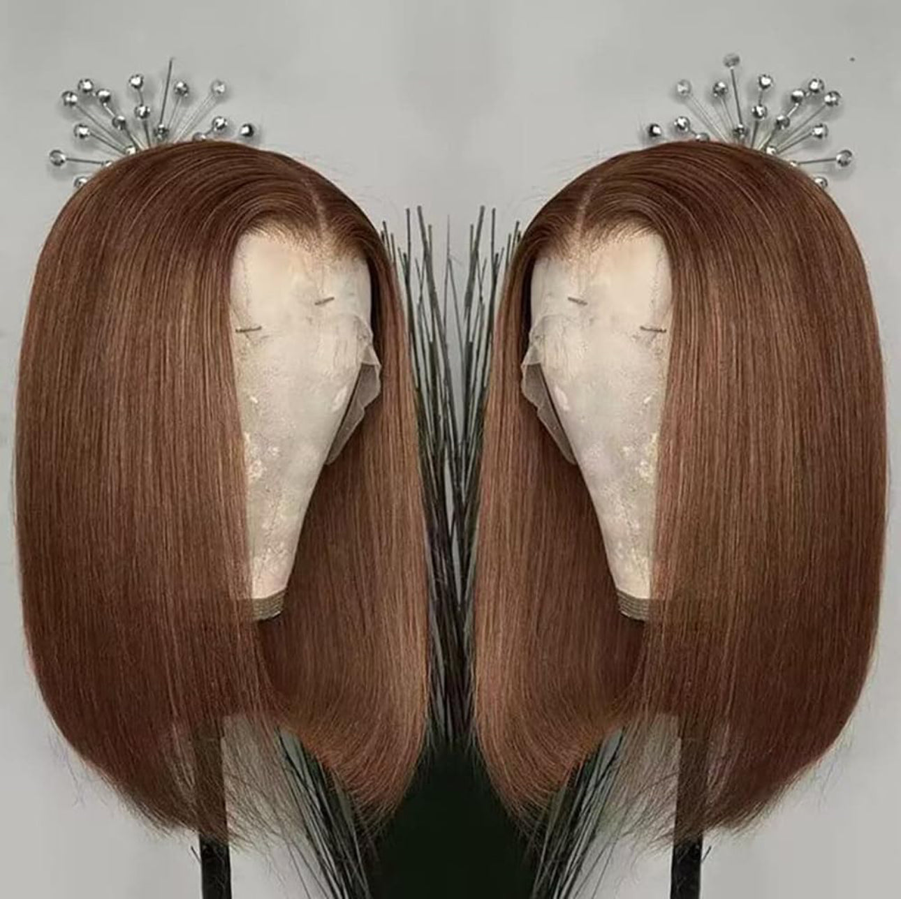 14” Chocolate 13x4 Glueless BOB