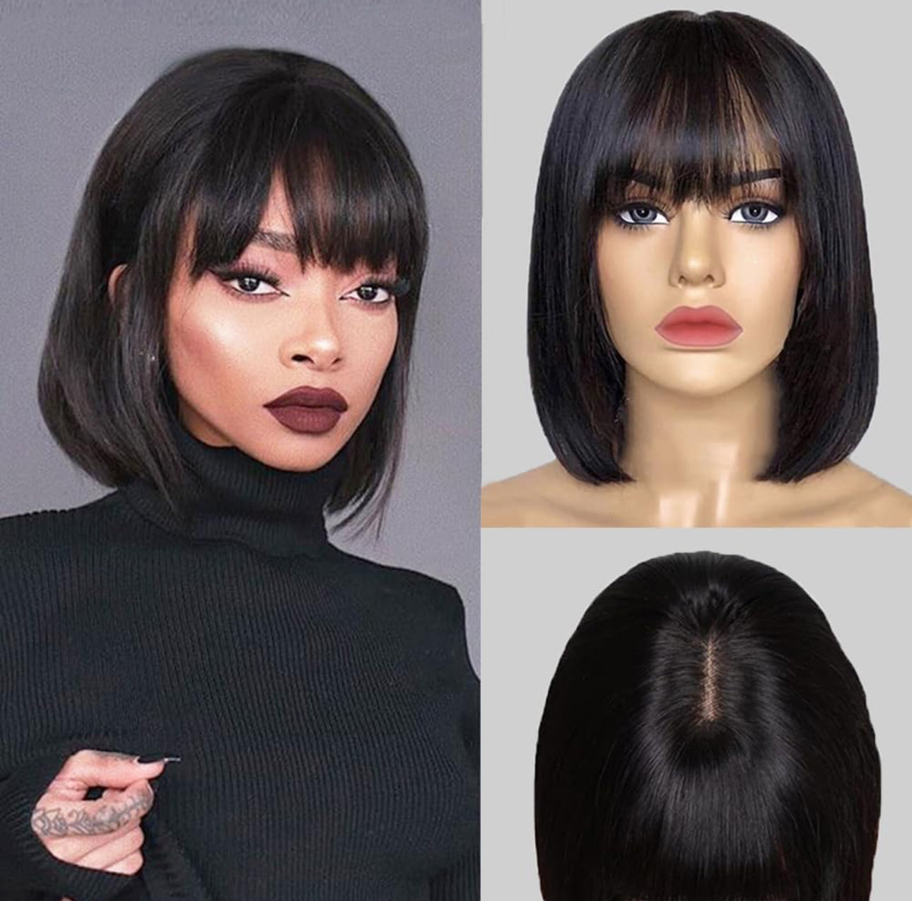 12” Grab N Go Glueless Bob 4x2 Lace