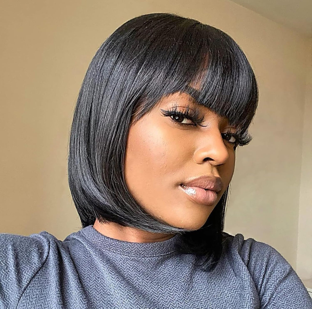 12” Grab N Go Glueless Bob 4x2 Lace