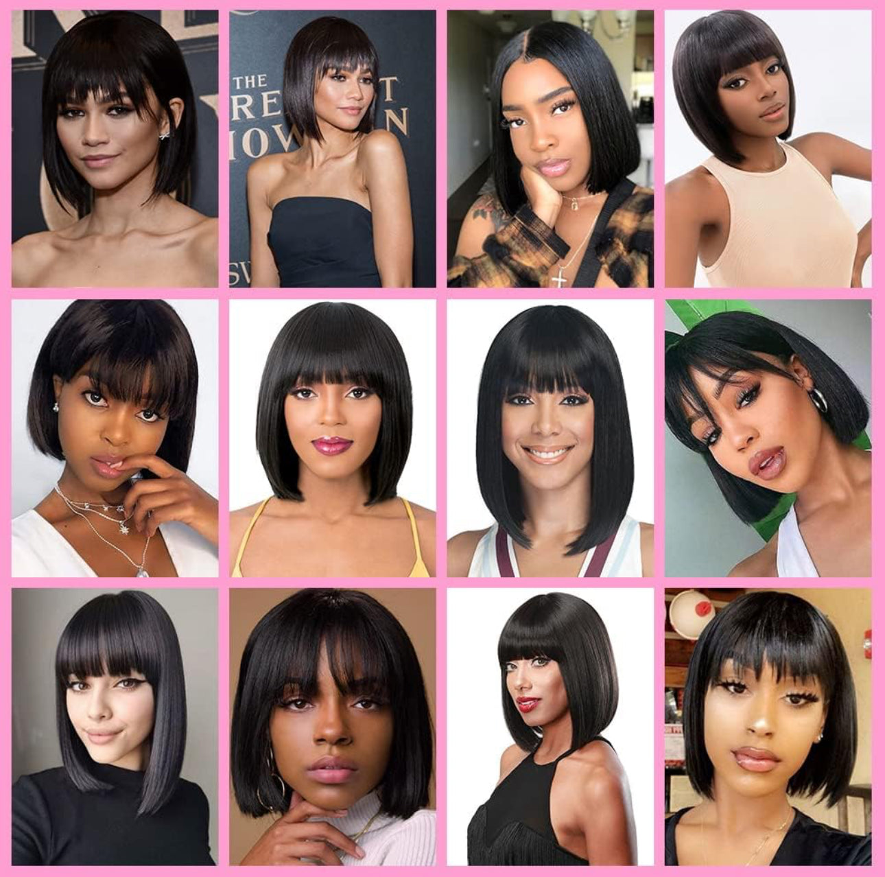 12” Grab N Go Glueless Bob 4x2 Lace