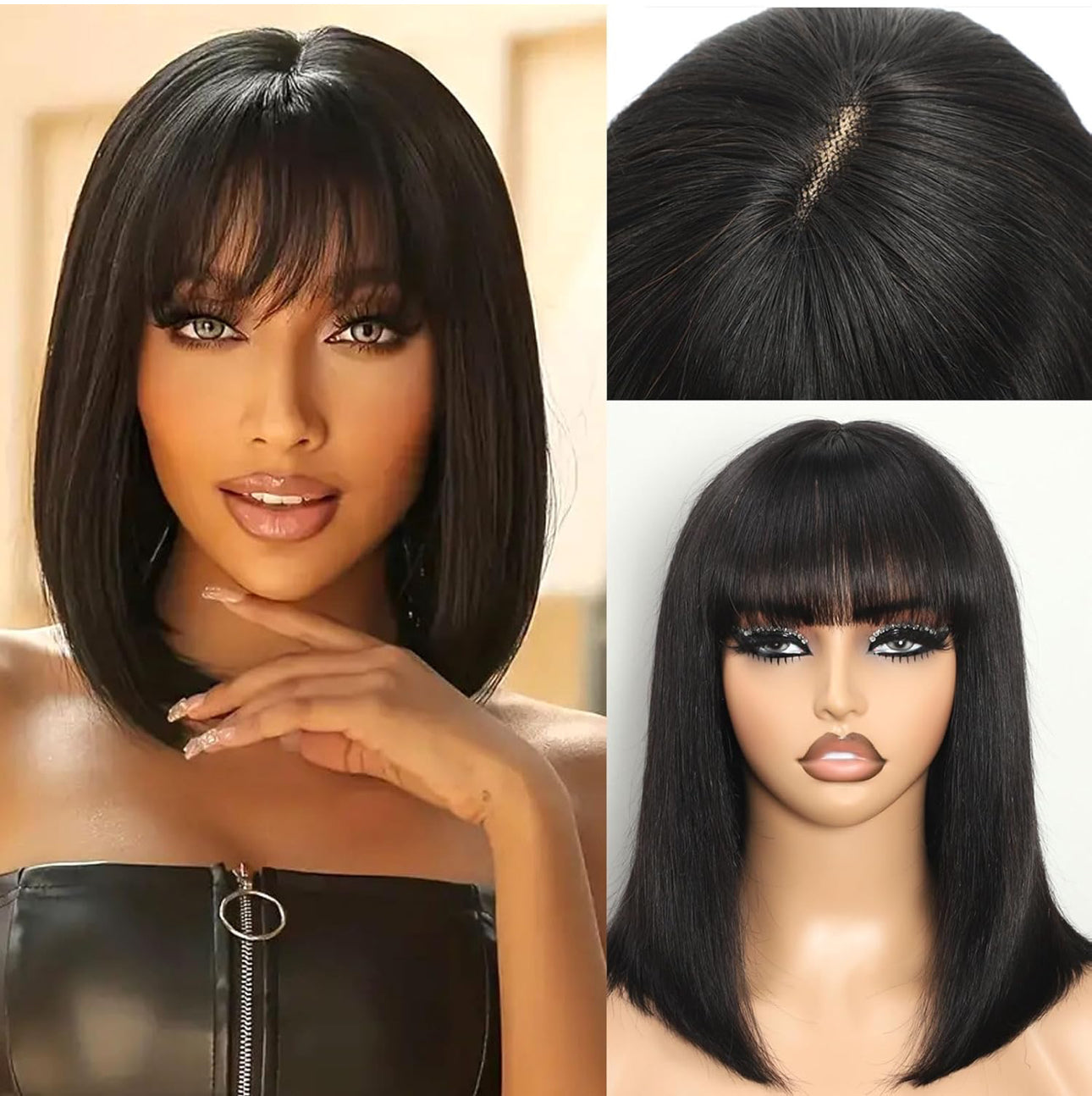 12” Grab N Go Glueless Bob 4x2 Lace