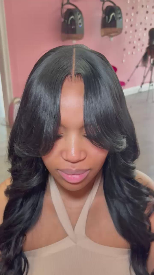 9X6 Glueless Closure 28”