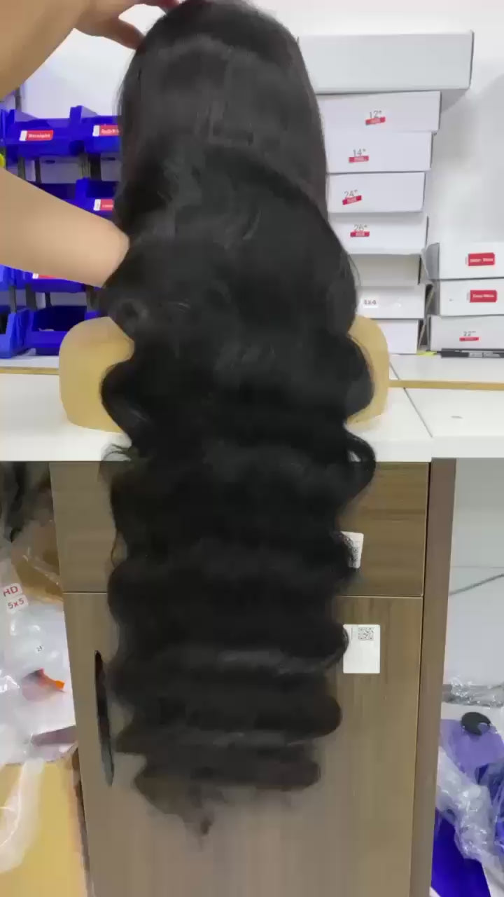 40” Body Wave 13X4 HD 250% Density